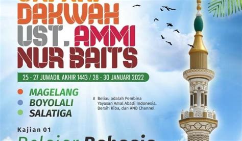 Ikuti Kajian Bersama Ustadz Ammi Nur Baits Di Komplek Pesantren Al Lulu