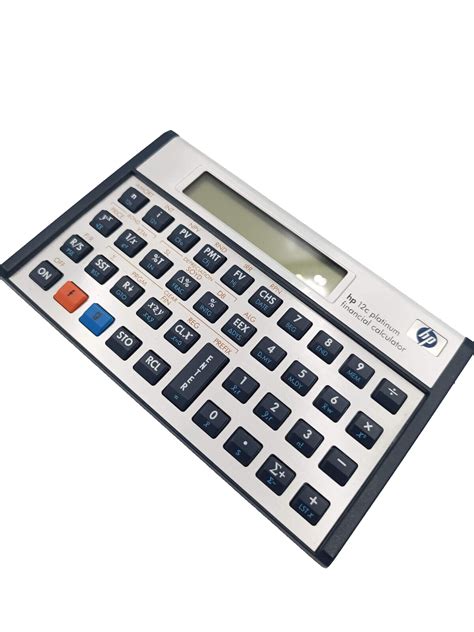 Hp 12c Platinum Financial Scientific Calculator Rpn And Algebraic Cfa