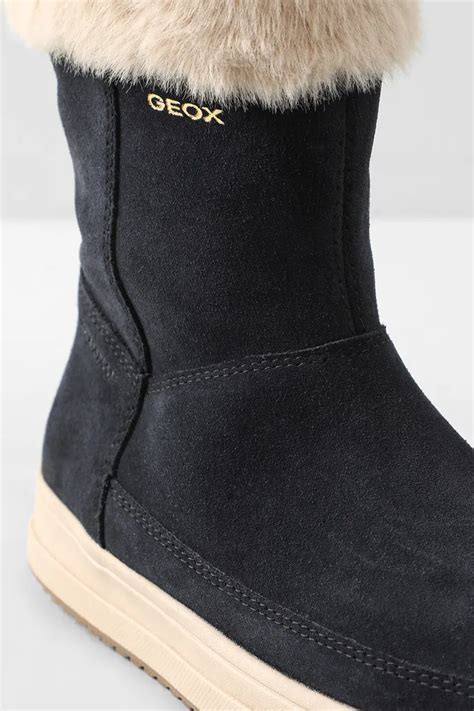 Сапоги с меховой отделкой Geox - цена 5490 ₽ купить в интернет-магазине ...