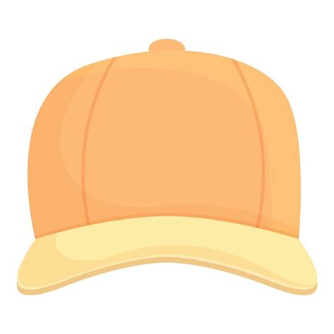 Yellow Cap Icon Cartoon Vector Baseball Hat 16227959 Vector Art At