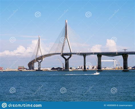 Puente De La Constitucion Called La Pepa In The Bay Of Cadiz