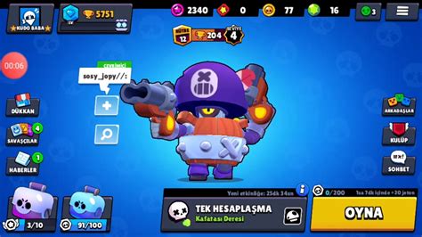 Brawl Stars Karakter Çikarma TaktİĞİ 100 İŞe Yariyor Youtube