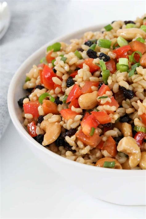 Brown Rice Salad - Bake Play Smile