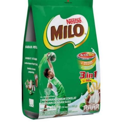 Jual Milo Activ Go In Gram Isi Sachet G Shopee Indonesia