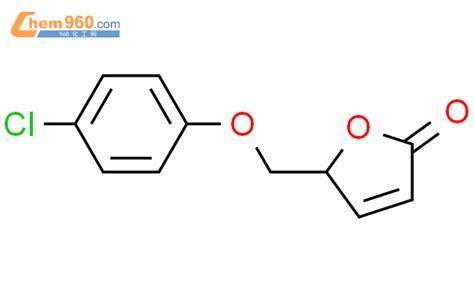 84124 76 5 2 5H Furanone 5 4 chlorophenoxy methyl 化学式结构式分子式mol