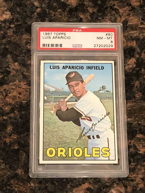 Topps Luis Aparicio Baltimore Orioles Baseball Card Psa Ebay