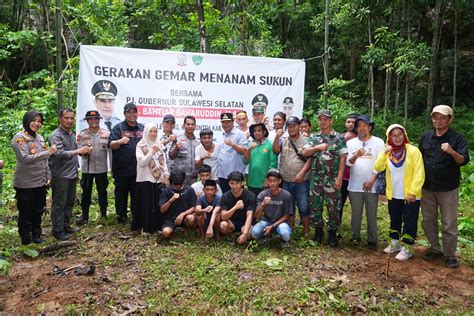 Berkunjung Ke Kawasan Geopark Pj Gubernur Canangkan Gerakan Tanam 10