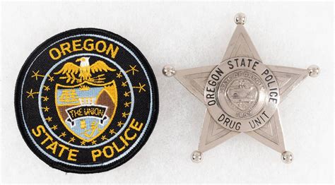 OREGON STATE POLICE BADGES (#0402) on Feb 16, 2023 | Fairhill Auction ...