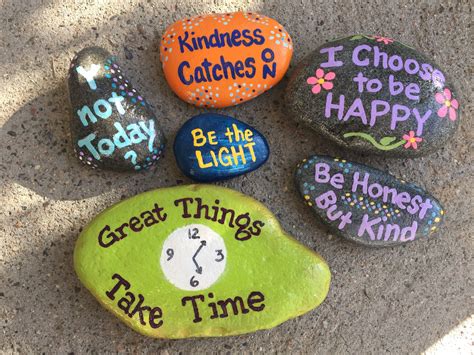 Hand Painted Rocks By Caroline The Kindness Rocks Project Painted