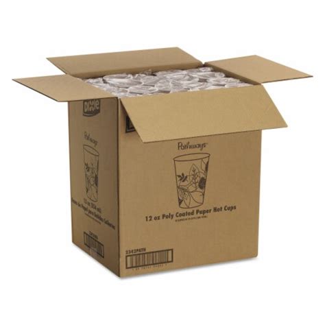Dixie Pathways Paper Hot Cups 12 Oz 50 Sleeve 20 Sleeves Carton 2342PATH 1 Kroger