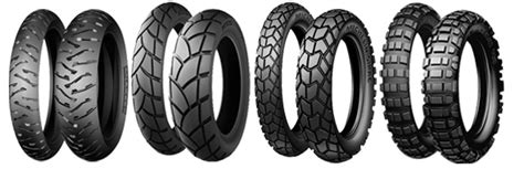 Tyre Tread Patterns For Allroad Motorcycle Touring