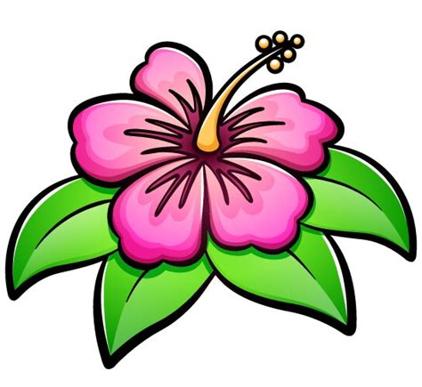 Hibiscus Cartoon Vector Images (over 2,600)