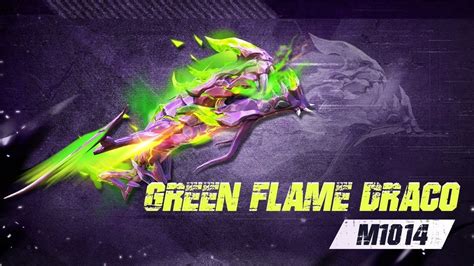 M1014 Green Flame Draco Skin Returns To Free Fire Everything You Need