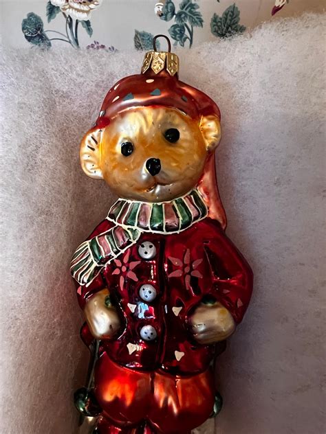 Vintage 1997 Muffy Vanderbear Christopher Radko Ornament NIB Etsy