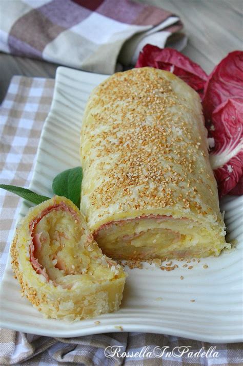 Rotolo Di Riso In Sfoglia Con Patate Prosciutto E Formaggio Idee