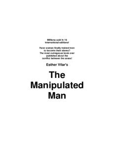 Download The Manipulated Man - Natural Thinker PDF by Esther Vilar