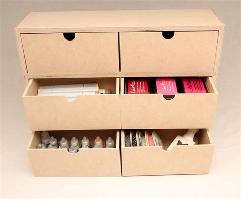 Six Drawer Storage In 2021 Craft Drawer Organization Craft Storage