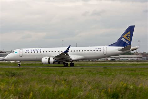 Air Astana Fleet Embraer ERJ 190 Details And Pictures