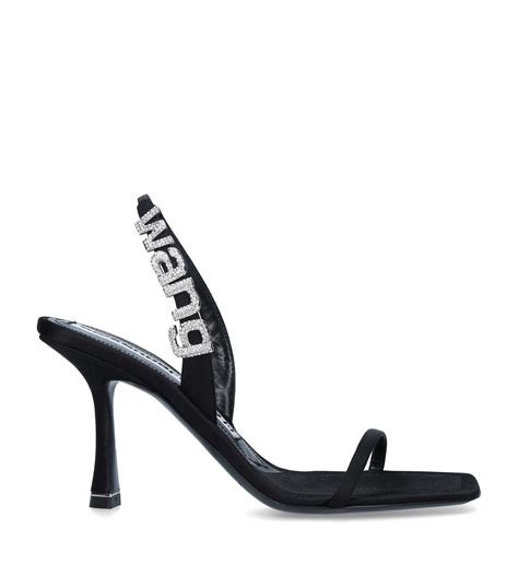 Alexander Wang Embellished Ivy Logo Sandals Harrods Hk