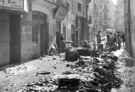 La Riada Del 14 De Octubre De 1957 Que Asoló Valencia Una Catástrofe