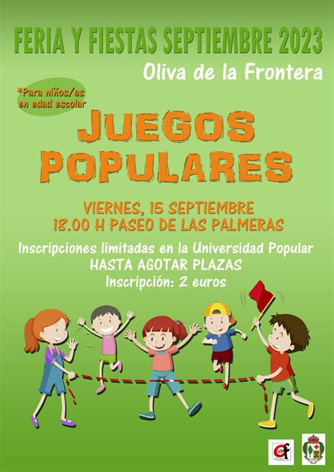 JUEGOS POPULARES FERIA SEPTIEMBRE 2023 Oliva De La Frontera