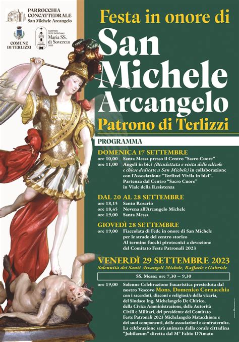 Festa In Onore Di San Michele Arcangelo Terlizzi Luce E Vita Online