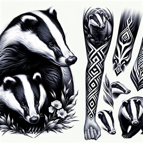 Best Badger Tattoo Ideas | Vondy