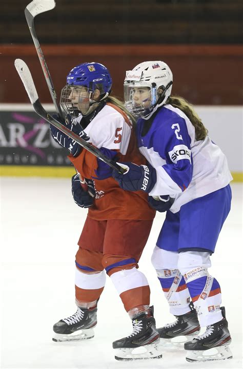 IIHF - Gallery: Slovakia vs. Czech Republic - 2020 IIHF Ice Hockey U18