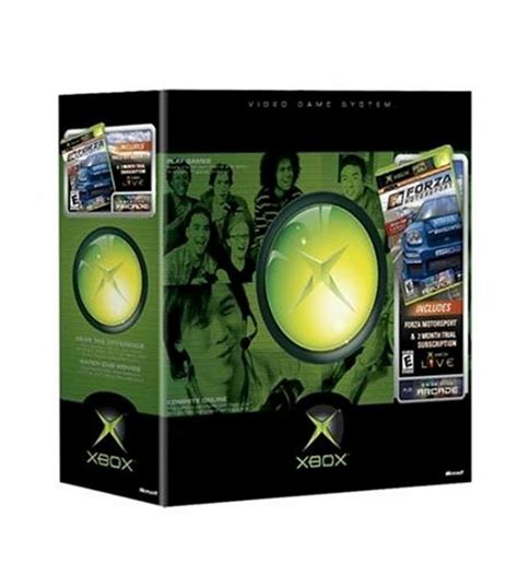 Microsoft Original Xbox Bundle With Forza Motorsport Very Good Z Ebay