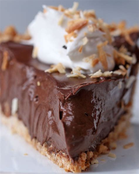 Dairy Free Chocolate Coconut Cream Pie Recipe By Tasty Recipe