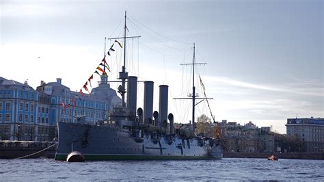 Desktop Wallpapers St Petersburg Russia Cruiser Aurora X