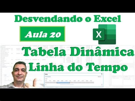 Tabela Dinâmica Excel Curso Gratuito Desvendando o Excel Aula 20