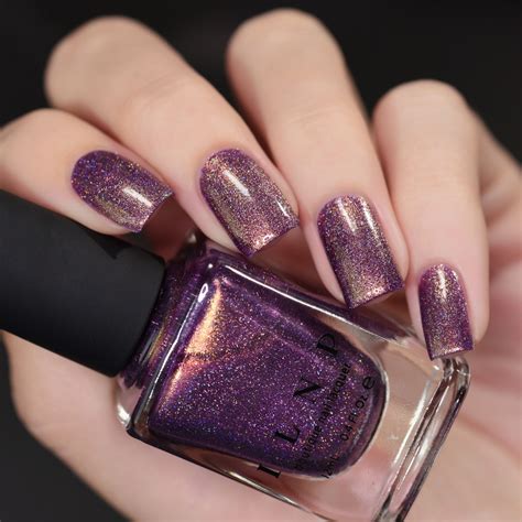 Off The Grid Byzantium Purple Holographic Nail Polish By ILNP