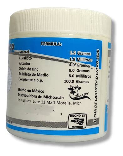 Balsamo Blanco La Vaca La Vaquita Gr Pomada Original Mercadolibre