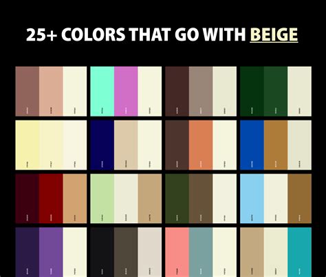 25 Best Colors That Go With Beige Color Palettes Creativebooster