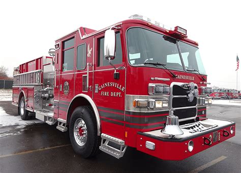 Pierce Arrow Xt Pumper Delivered To Gainesville Ga