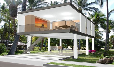 Casa De Playa Contemporánea · Arte De Construir · Diseño Y Construcción