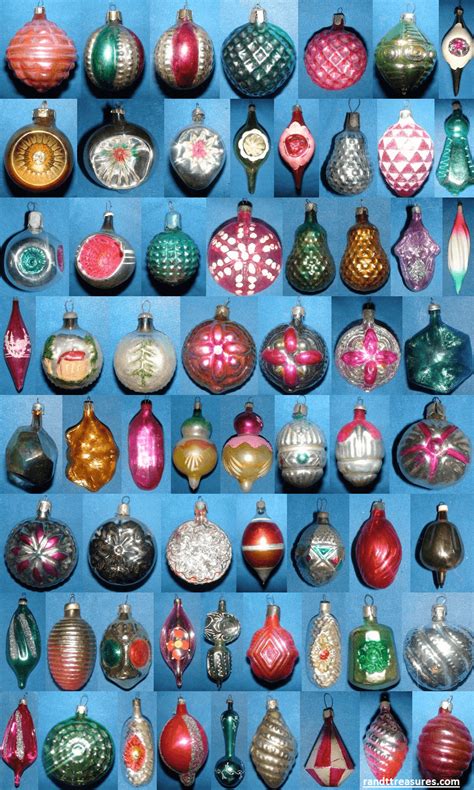 Vintage Glass Christmas Ornaments – The Urban Decor