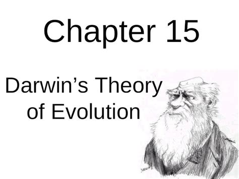 Ppt Biology Chp Darwins Theory Of Evolution Powerpoint