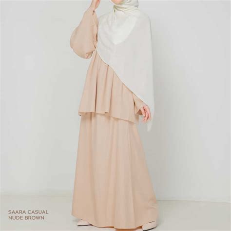 SAARA Casual Nude Brown USWAH
