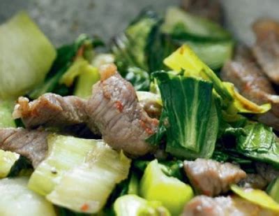 Recette Wok De Porc Au Pak Choi Pom