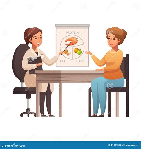 Nutritionist Vector Mascot Logo CartoonDealer 265578083