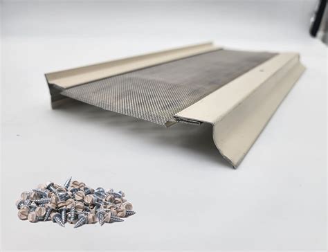 LEAF4GO Elite Micromesh 5" Gutter Covers System for Leaf Protection ... 