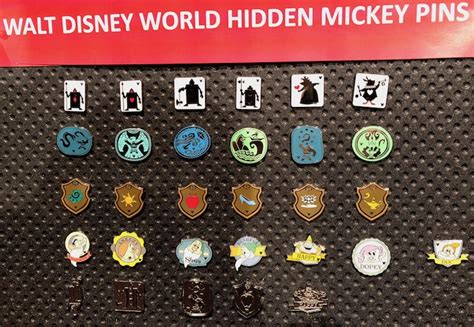 Photos New Hidden Mickey Pins Revealed For Walt Disney 43 Off