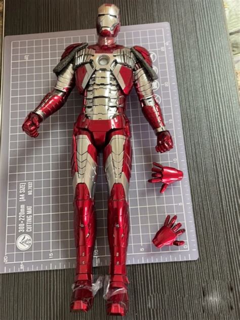 FIGURINE ARTICULÉE DE collection HOT TOYS HT échelle Iron Man Mark MKV MMS D B EUR