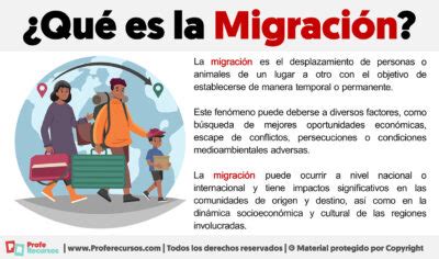 Qu Es La Migraci N Definici N De Migraci N