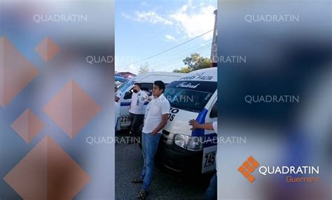 Paran Choferes De Combis En Chilpancingo Por Negativa A Alza De Tarifa