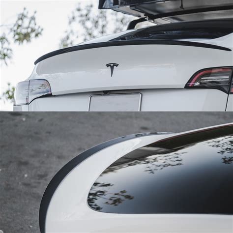 Tesery Tesla Model 3 Y Spoiler High Performance Oem Style Dry