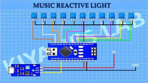 Music Reactive Lights Diy Tronicspro Tronicspro