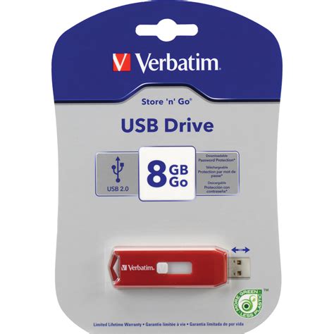 Verbatim Store N Go Usb Flash Drive Gb Capacity B H